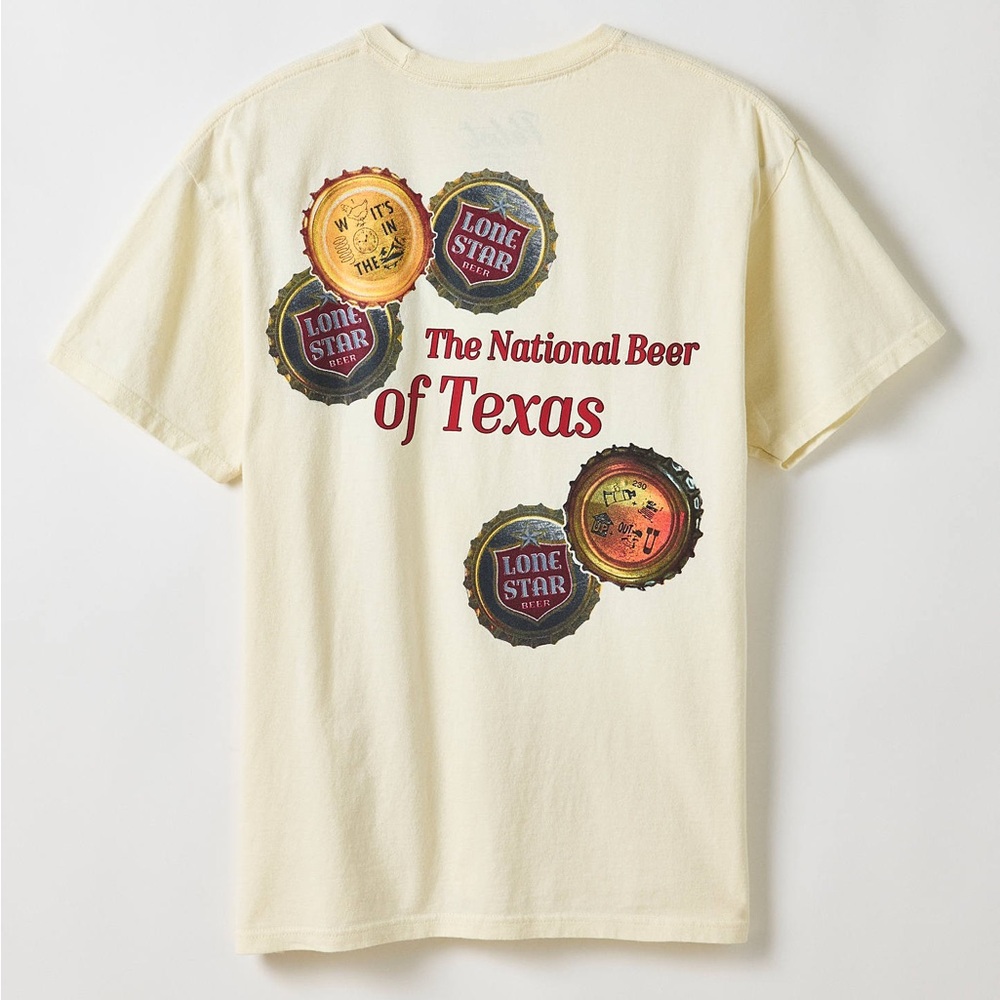 Lone Star Bottle Cap Graphic Tee